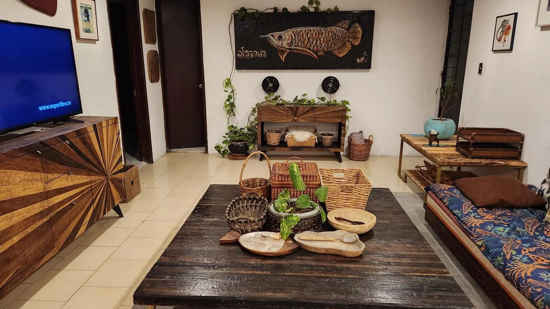 Homestay Habitacion King Casa Ahava Cholula Puebla Mexico